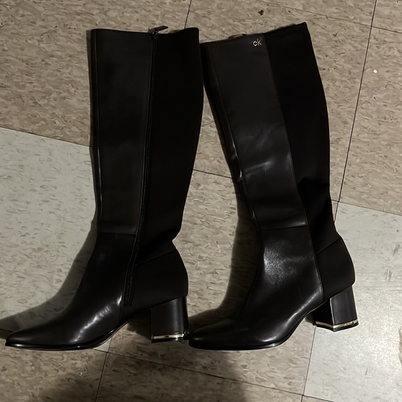 NEW Freeda Knee-high Calvin Klein boots - Picture 1 of 2